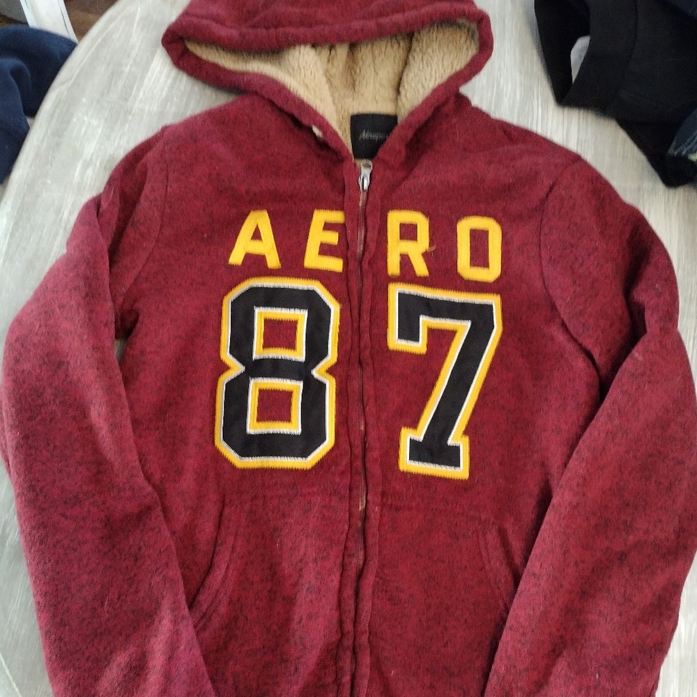 Men's size Small Aeropostale zip up hoodie